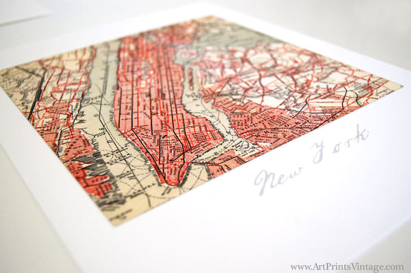 Personalized map gift idea